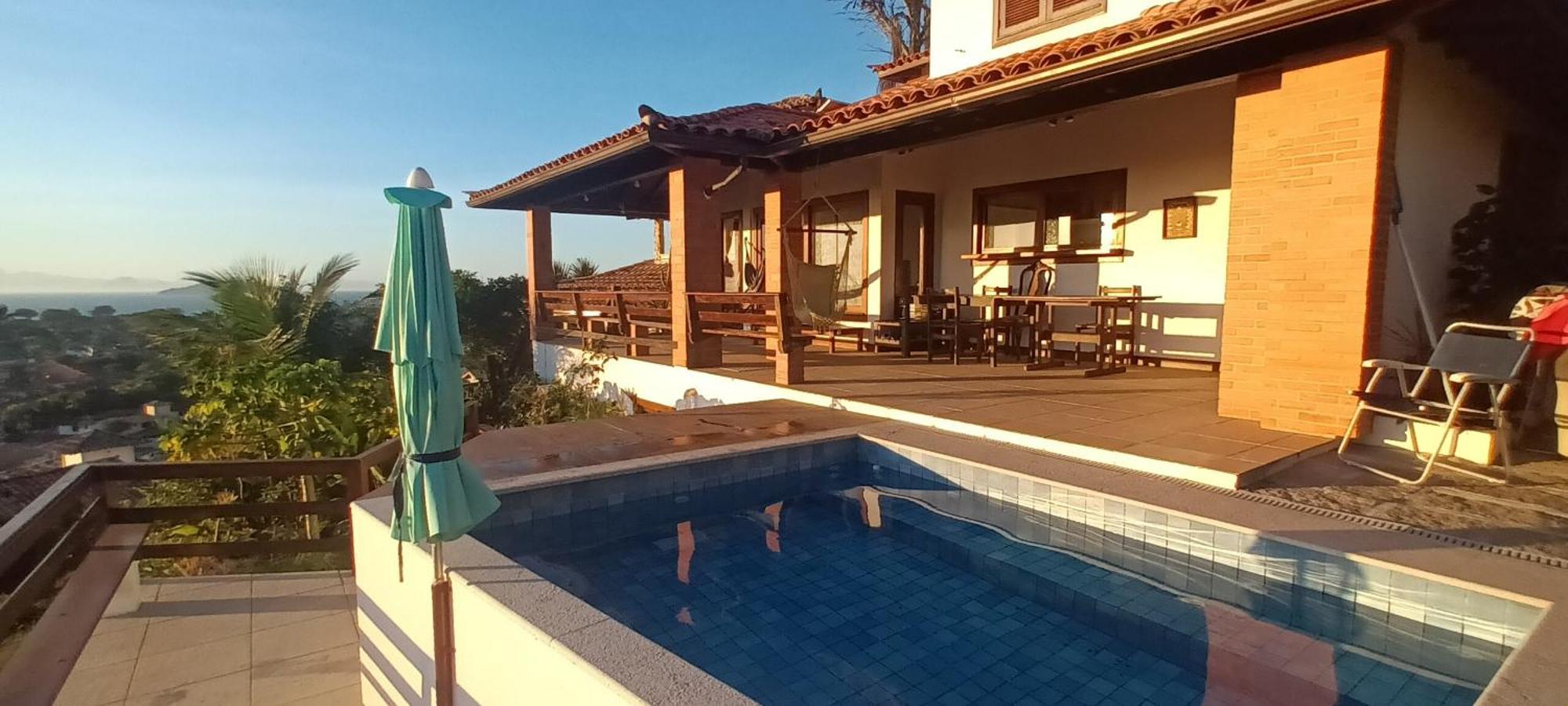 Casa E Piscina Privativa, Vista Para O Mar Em Condominio Pe Na Areia Armacao dos Buzios ภายนอก รูปภาพ
